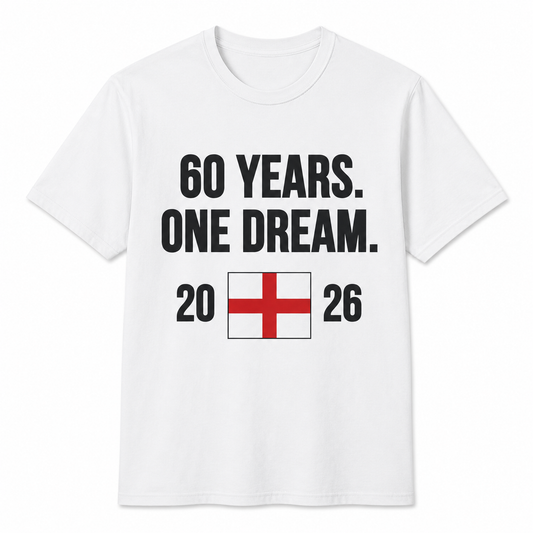 60 YEARS. ONE DREAM.